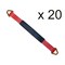 Tie 4 Safe 2" x 72" Axle Straps w/ Sleeve & D Rings, WLL, 3,333 lbs., PK20 RT41A-72M18-R-C-20 - alternate 1